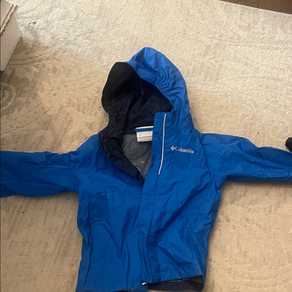 Columbia Kids Bright Blue Raincoat